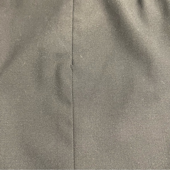 Black Wool Pencil Skirt Work Suit Separates Size 4 - Picture 6 of 10
